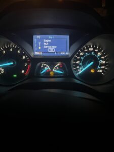 Engine Fault Service Now Ford Escape