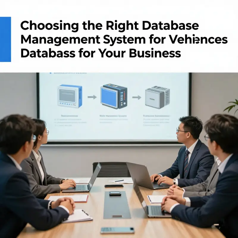 Defining requirements to create a tailored vehicle maintenance database.