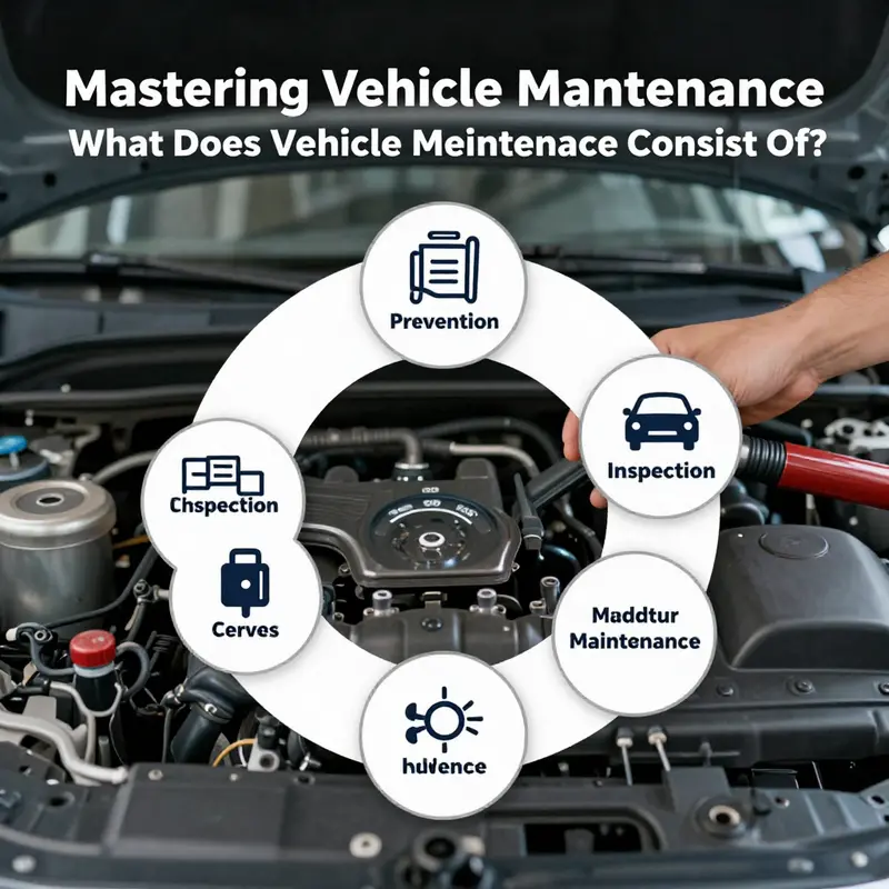 A mechanic executes essential maintenance tasks including cleaning and inspection.