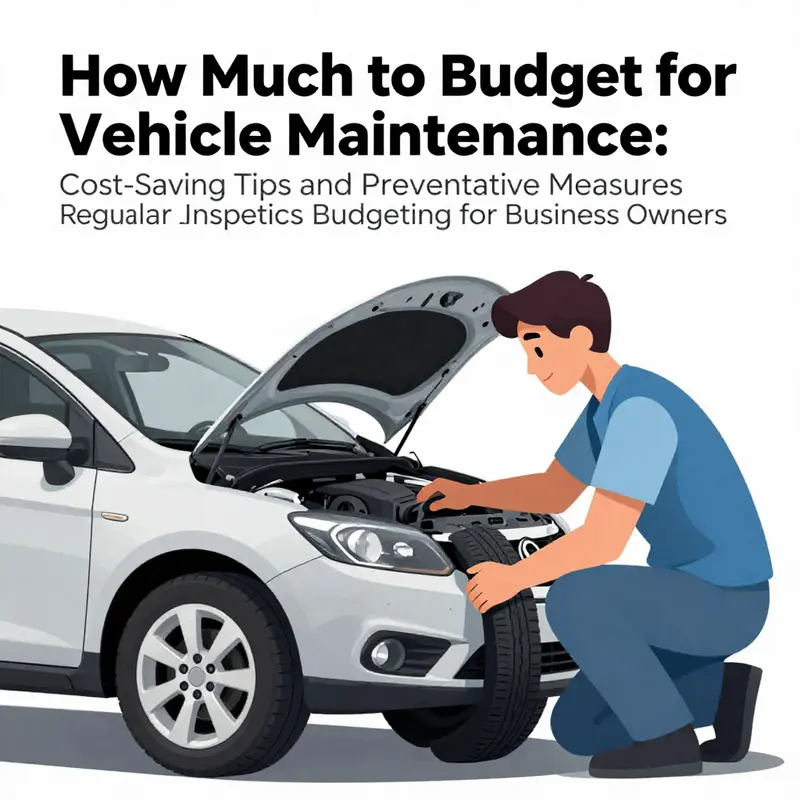 Annual maintenance costs for different vehicle types are depicted, helping business owners understand their budget range.