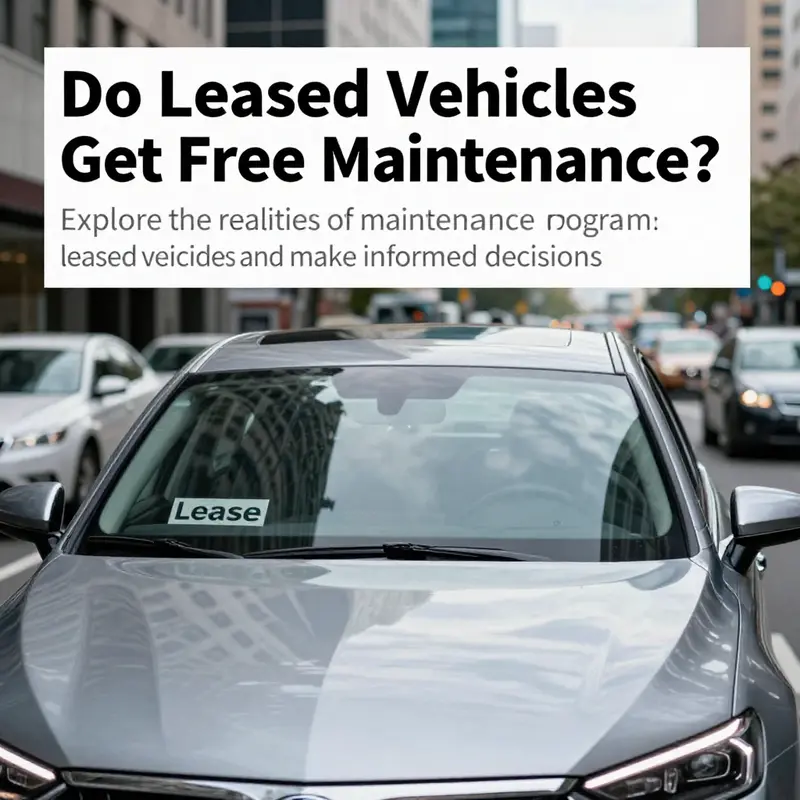 A leased vehicle parked in a business area signifying vehicle leasing practices.