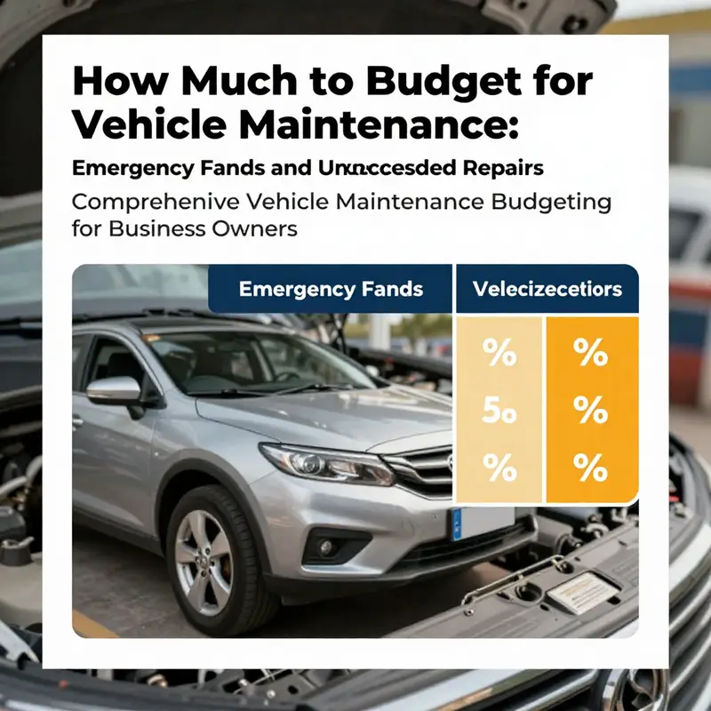 Annual maintenance costs for different vehicle types are depicted, helping business owners understand their budget range.