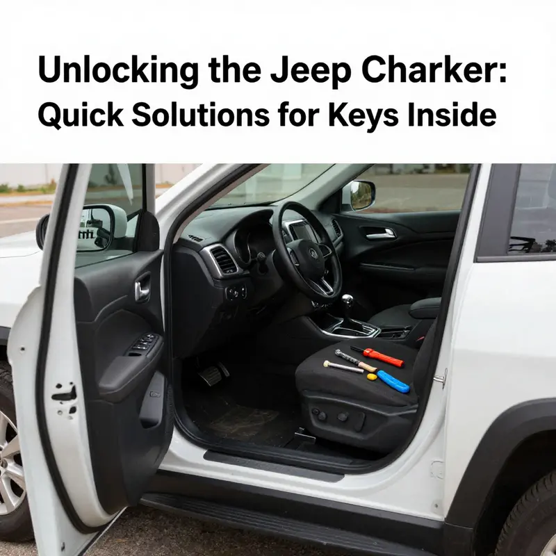 Having a spare key within reach can simplify the process of unlocking your Jeep Cherokee.