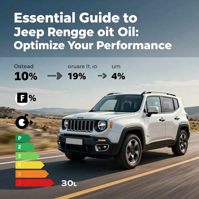 Understanding oil viscosity and its importance for your Jeep Renegade’s performance.