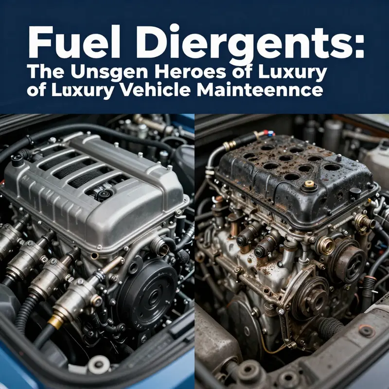 Detergents play a crucial role in maintaining the cleanliness of luxury vehicle fuel systems.