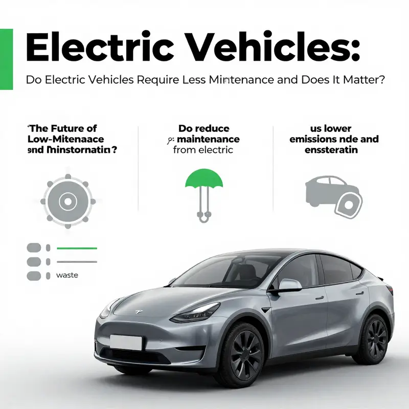 Cost comparison highlighting the lower maintenance expenses associated with electric vehicles compared to gas models.