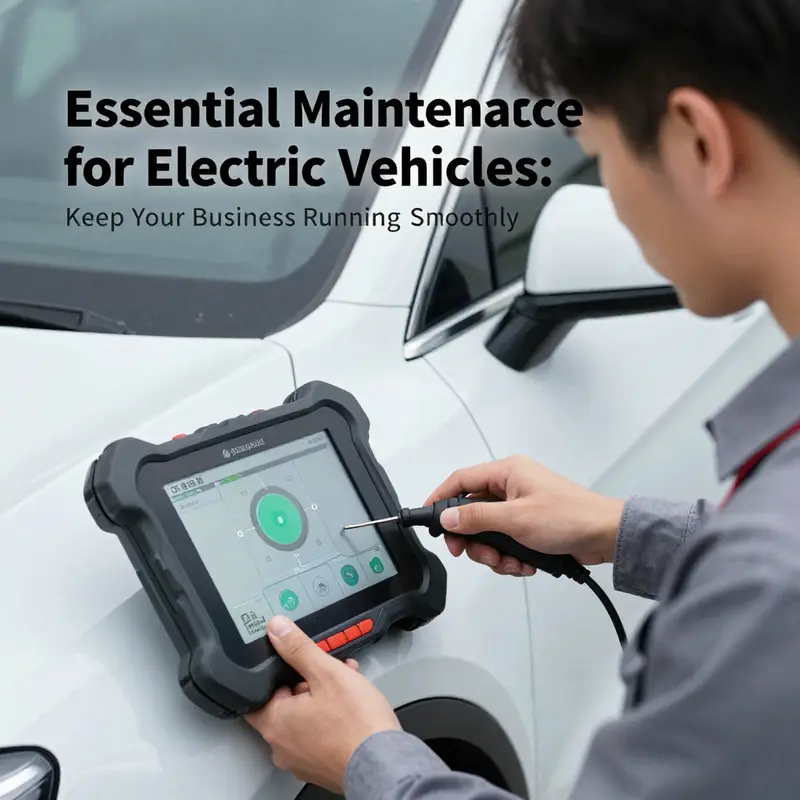 Proper tire maintenance ensures the efficiency and safety of electric vehicles.