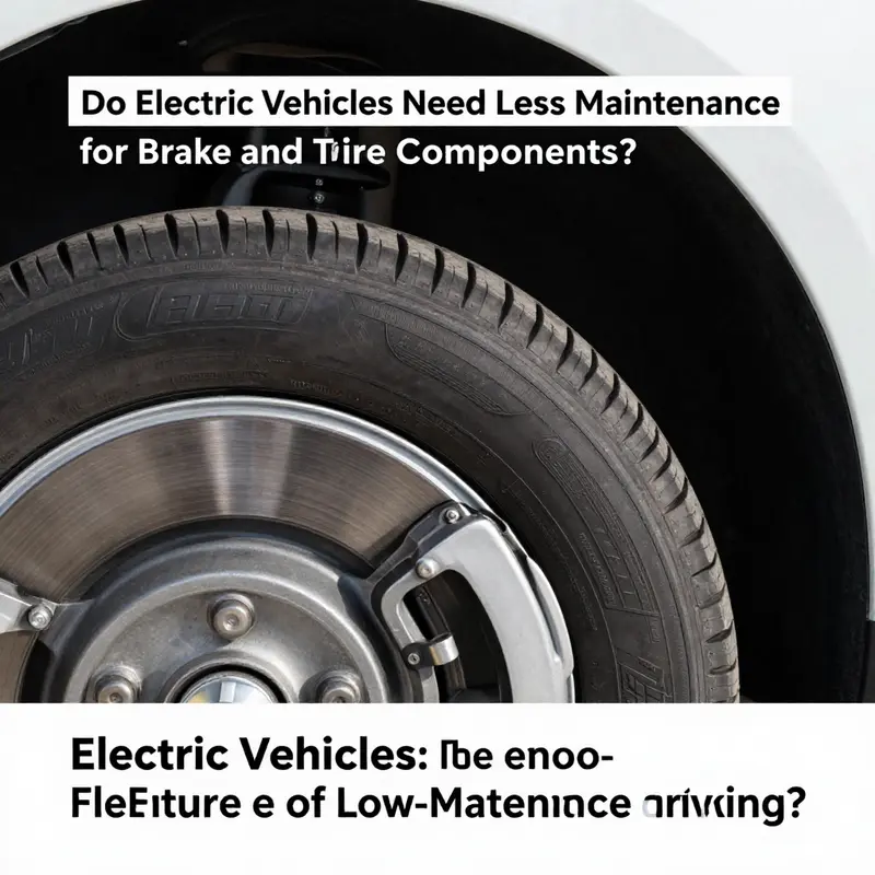 Comparison of maintenance needs between electric vehicles and traditional gasoline cars.