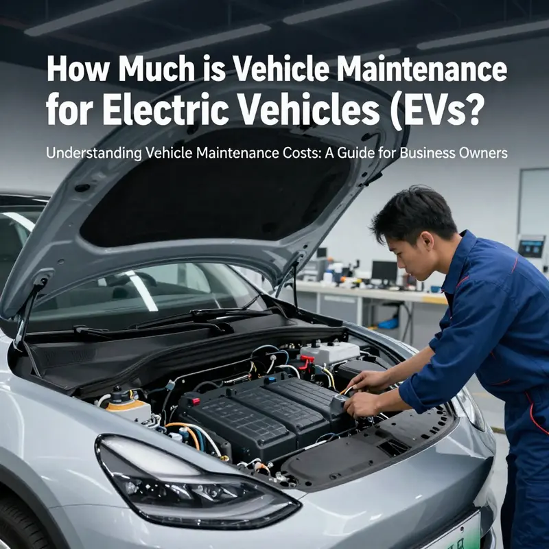 An auto mechanic servicing a traditional ICE vehicle, representing the costs associated with maintenance.