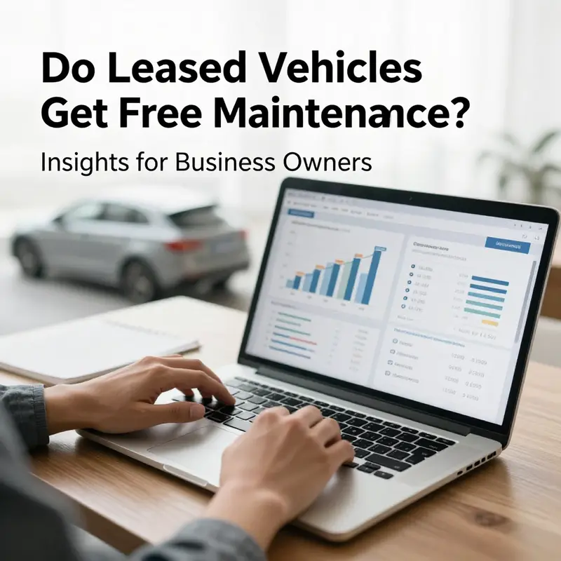 A business owner analyses leasing terms emphasizing free maintenance aspects.