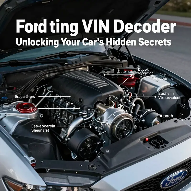 Understanding the basics of the Ford Mustang VIN structure.