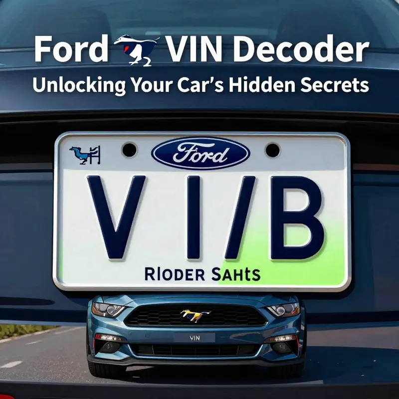 Understanding the basics of the Ford Mustang VIN structure.