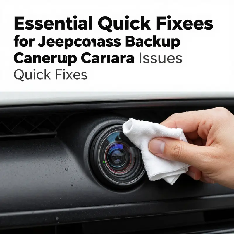 Dashboard display showing backup camera functionality when shifted into reverse.