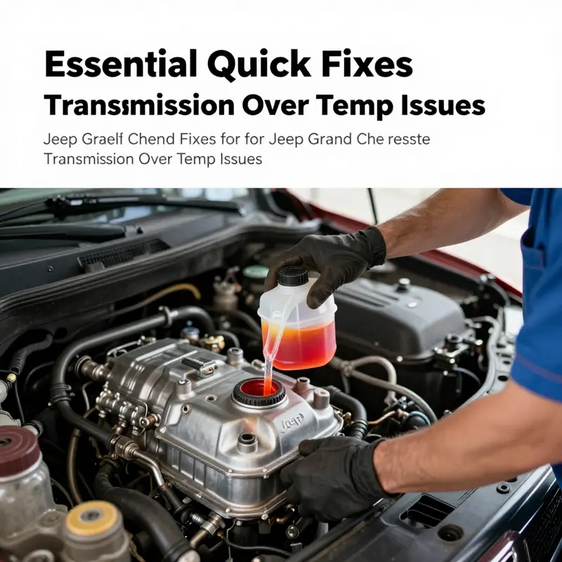 Inspecting transmission fluid for optimal performance.