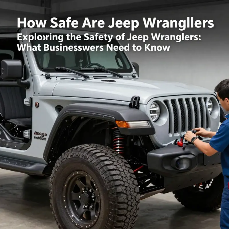 Inspection of Jeep Wrangler’s structural design and safety features.