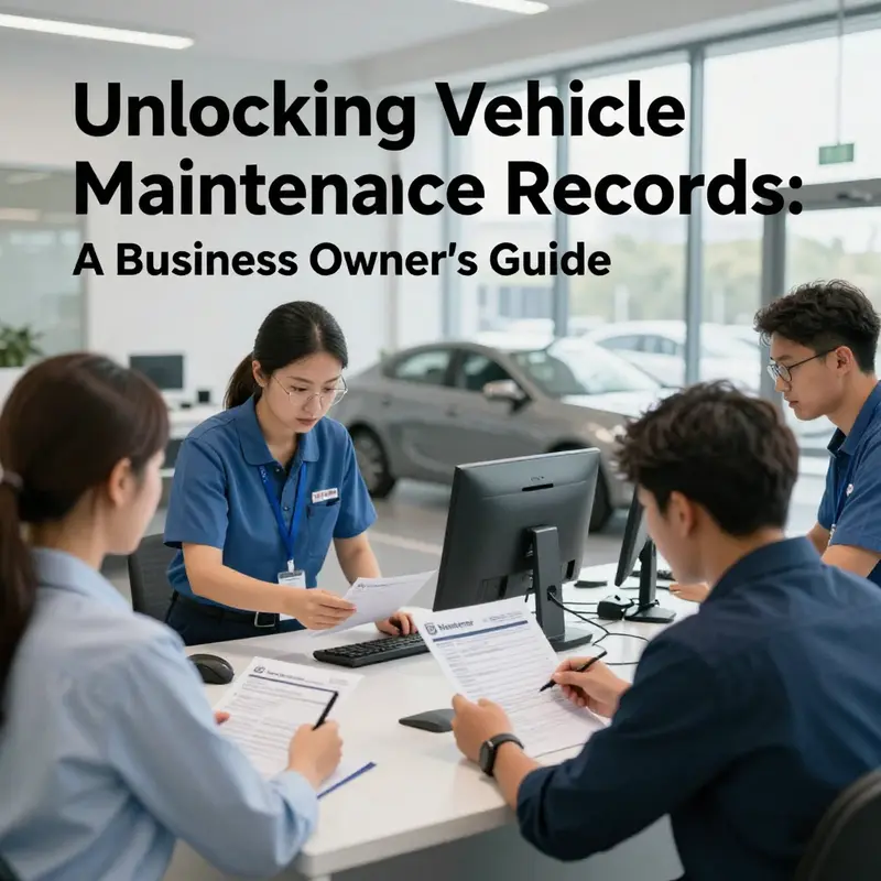 Utilize third-party data platforms for quick access to comprehensive vehicle maintenance records.
