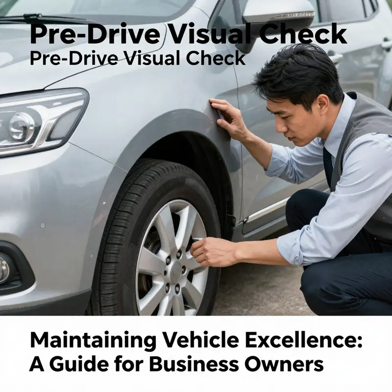 A thorough pre-drive check ensures your vehicle is ready for operation.