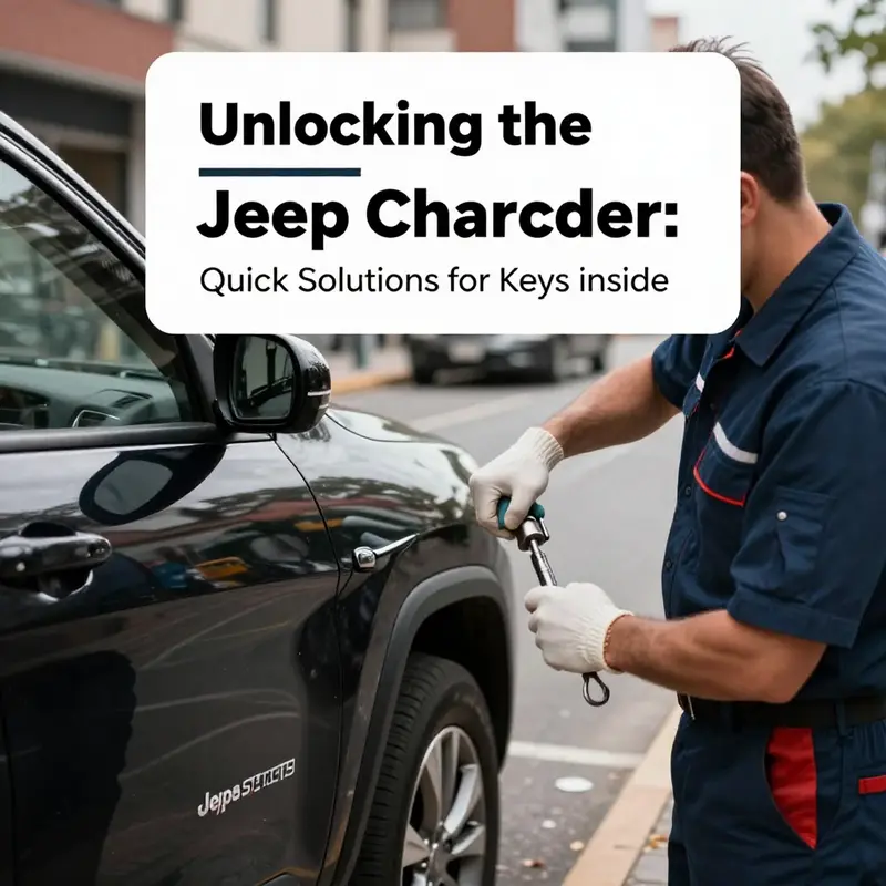 Having a spare key within reach can simplify the process of unlocking your Jeep Cherokee.