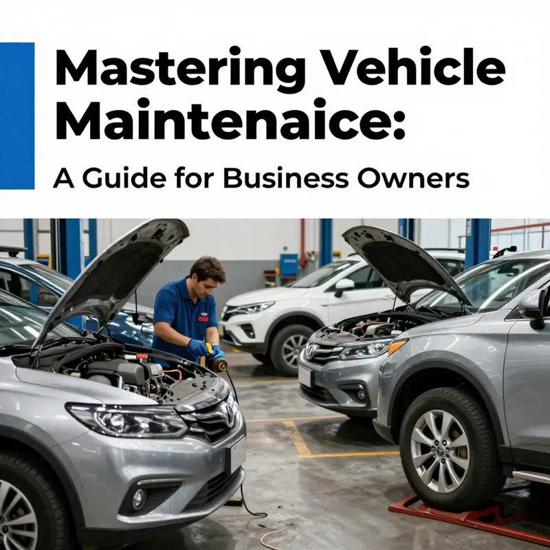Regular maintenance tasks ensure vehicle reliability and performance.