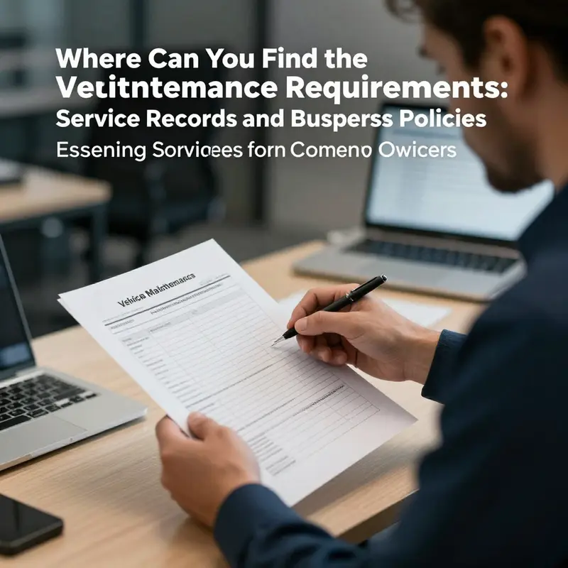 A comprehensive vehicle owner’s manual highlights crucial maintenance requirements.