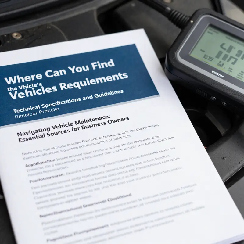 A comprehensive vehicle owner’s manual highlights crucial maintenance requirements.