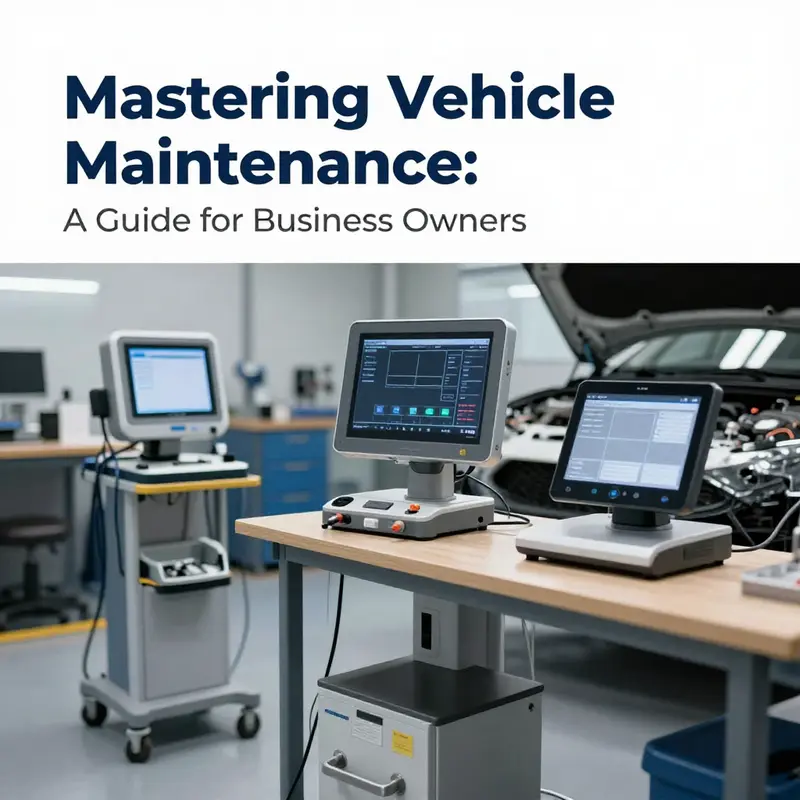 Regular maintenance tasks ensure vehicle reliability and performance.