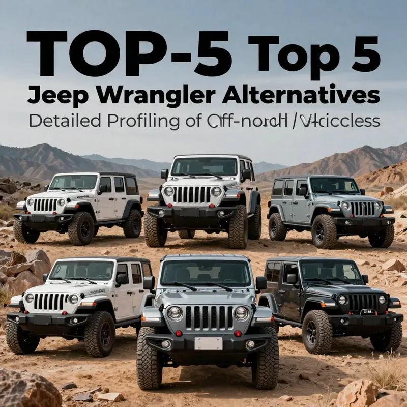 A selection of dominant off-road vehicles ready to tackle any environment.