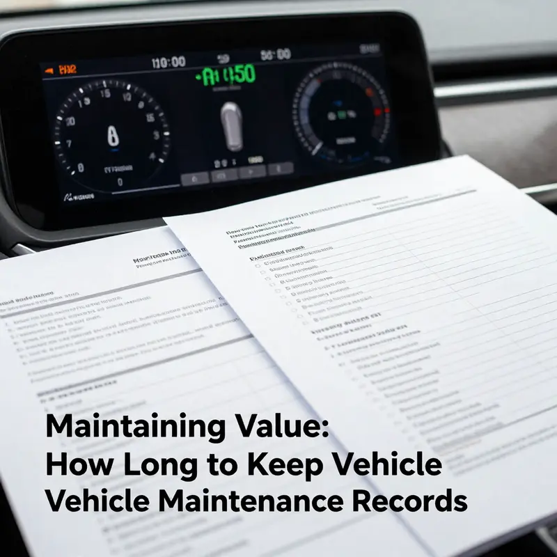 Correlation between documented maintenance records and resale value.