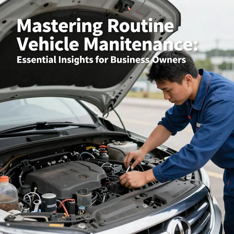 A mechanic performing a fluid check under the hood of a vehicle.