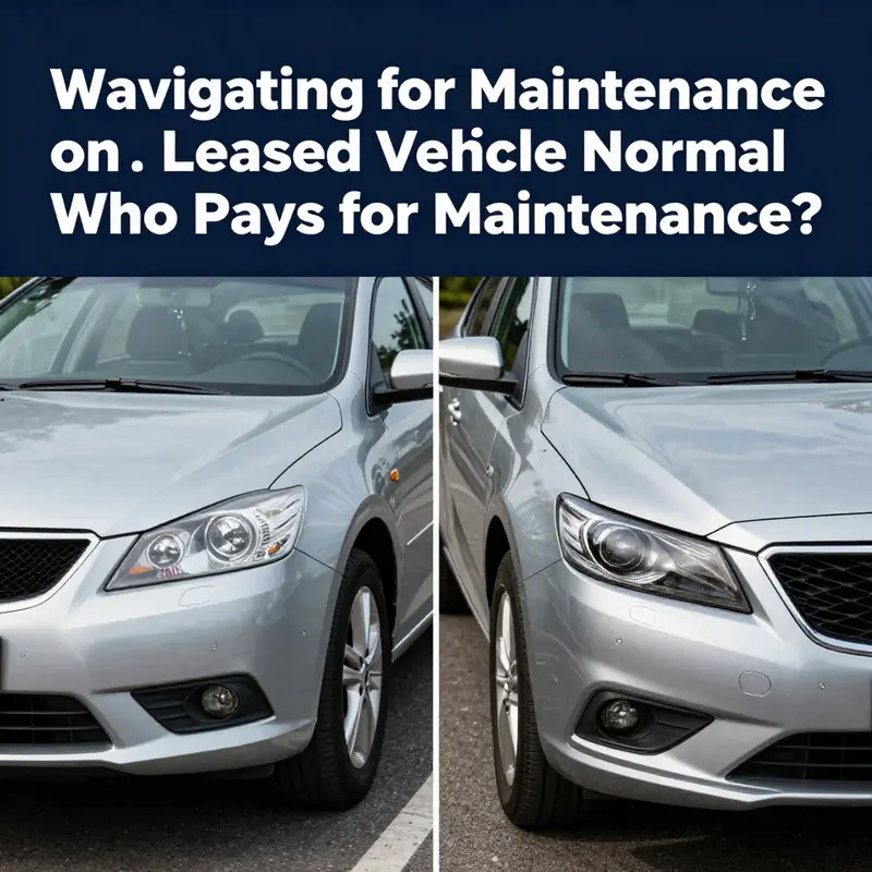 Mechanics ensuring a leased vehicle is maintained according to the lessor’s responsibilities.