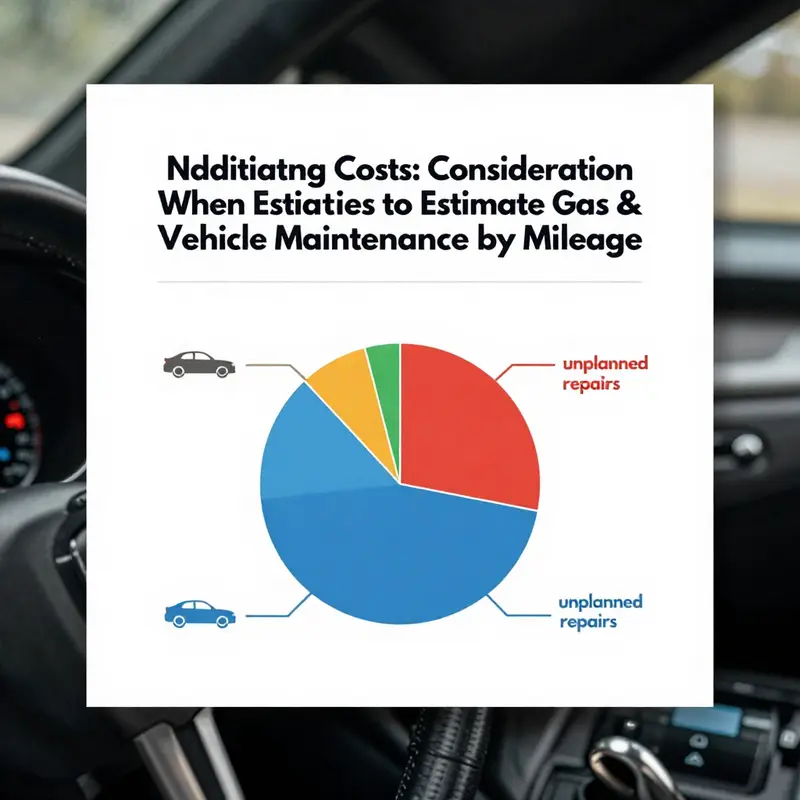 A close-up view of measuring fuel efficiency and cost analysis for vehicle maintenance.
