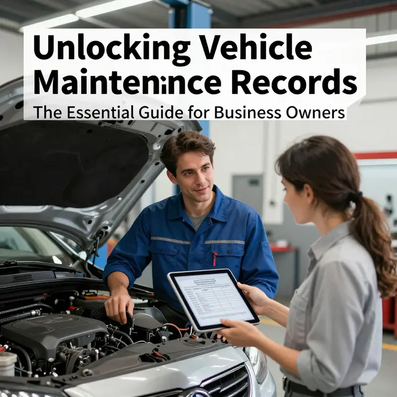 A user interacts with a third-party platform to access vehicle maintenance records conveniently via mobile.