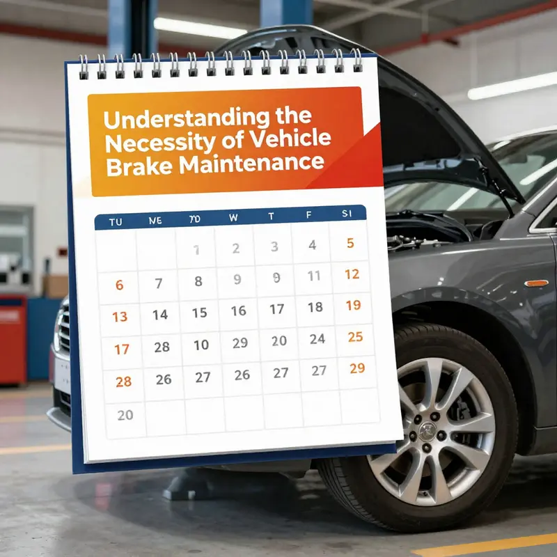 The close-up view of a brake system highlights the importance of regular maintenance.