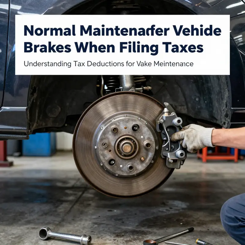 Mechanic inspecting vehicle brakes in a workshop, showcasing important maintenance practices.