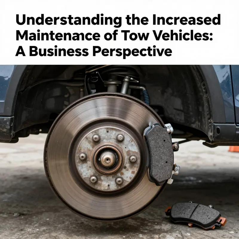 Significant engine wear due to towing demands.