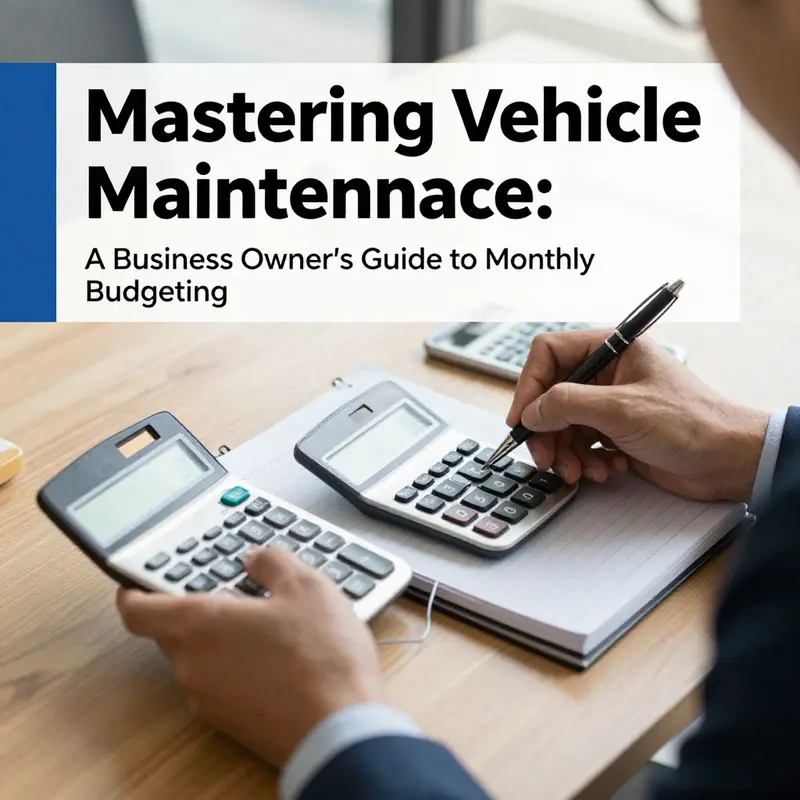 Understanding the costs associated with vehicle maintenance for business owners.