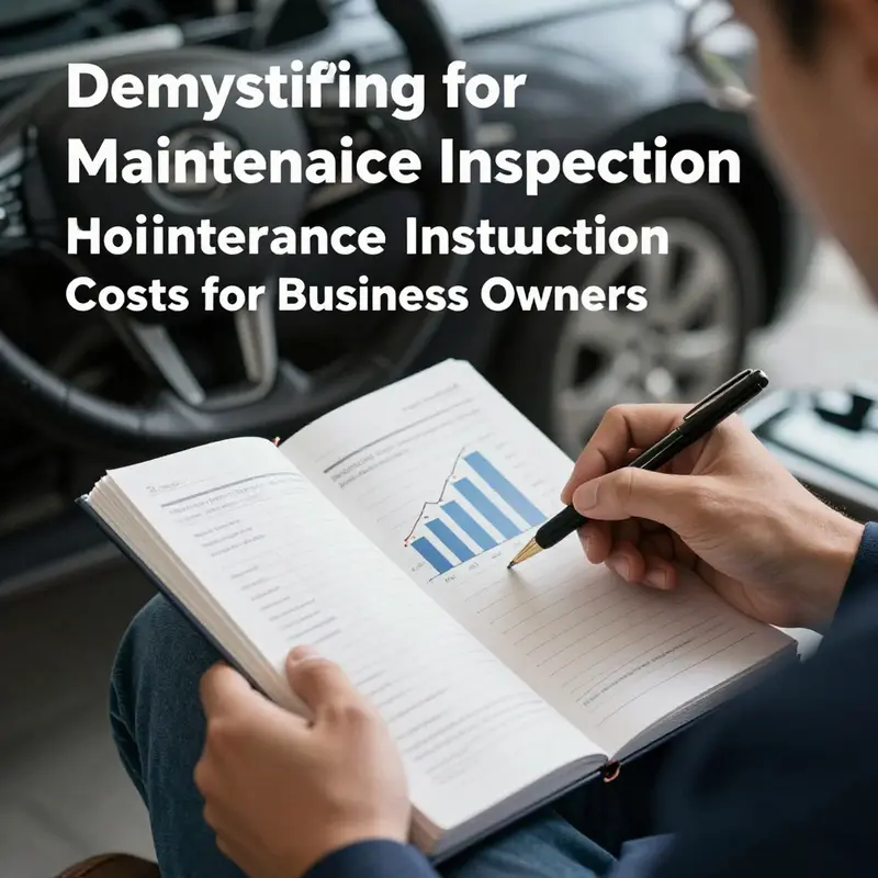 Mechanic performing a detailed inspection of a vehicle.