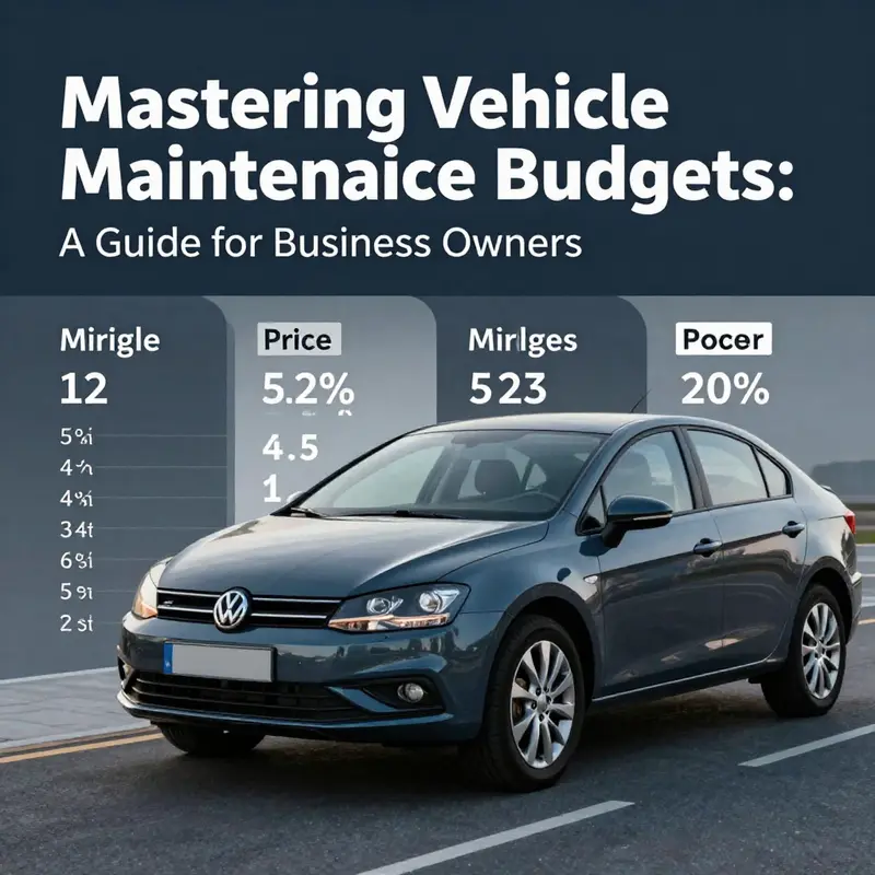 The relationship between vehicle mileage and maintenance costs, providing a clear breakdown for business owners.