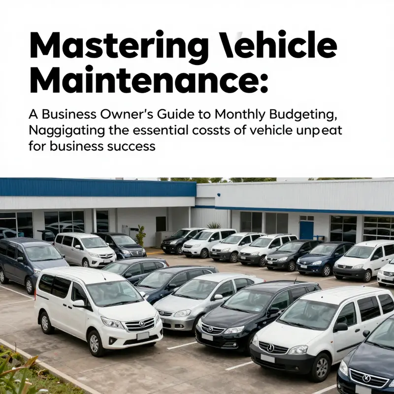 A diverse range of business vehicles parked outside a corporate building, representing a vehicle fleet.