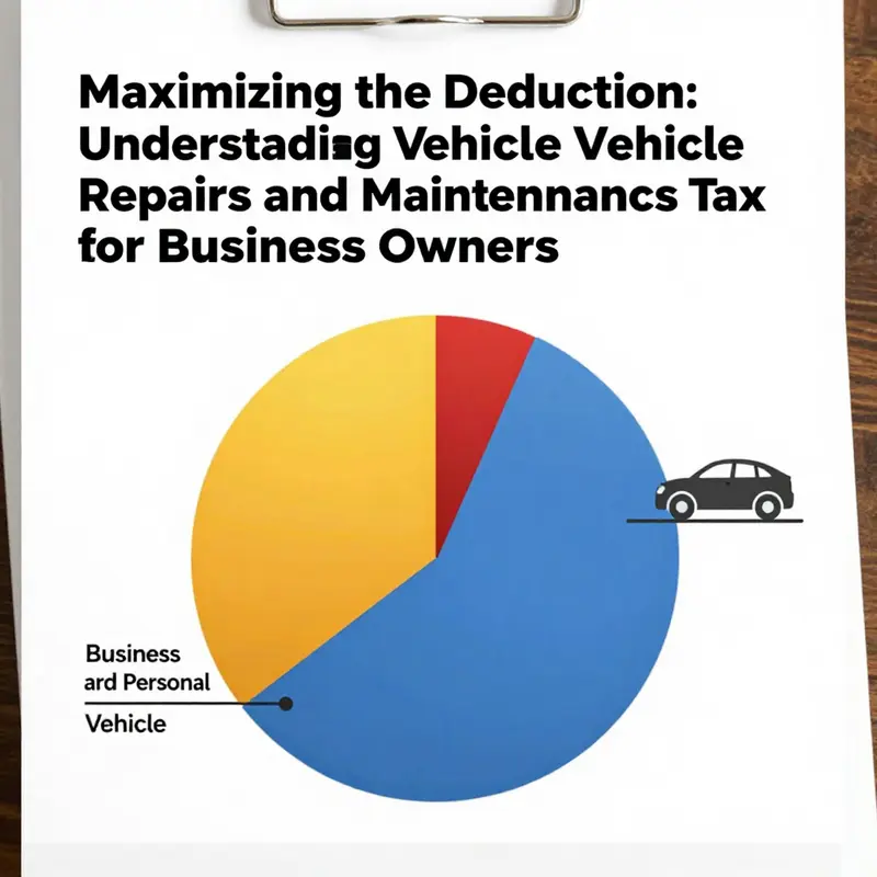 Understanding the deductibility of vehicle repairs for self-employed individuals.