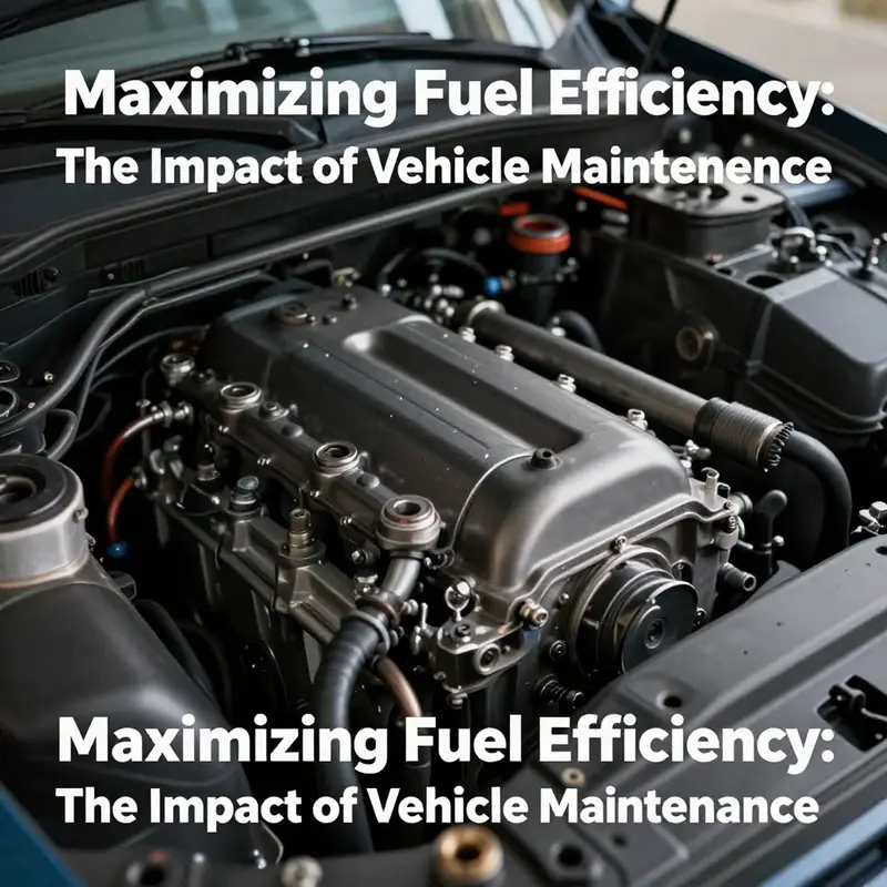 A well-maintained engine is critical for optimal fuel efficiency.