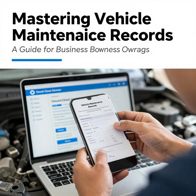 Smartphone apps provide streamlined vehicle maintenance tracking for business owners.