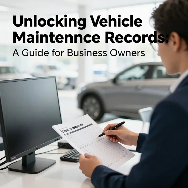 Accessing vehicle maintenance records via trusted third-party platforms.