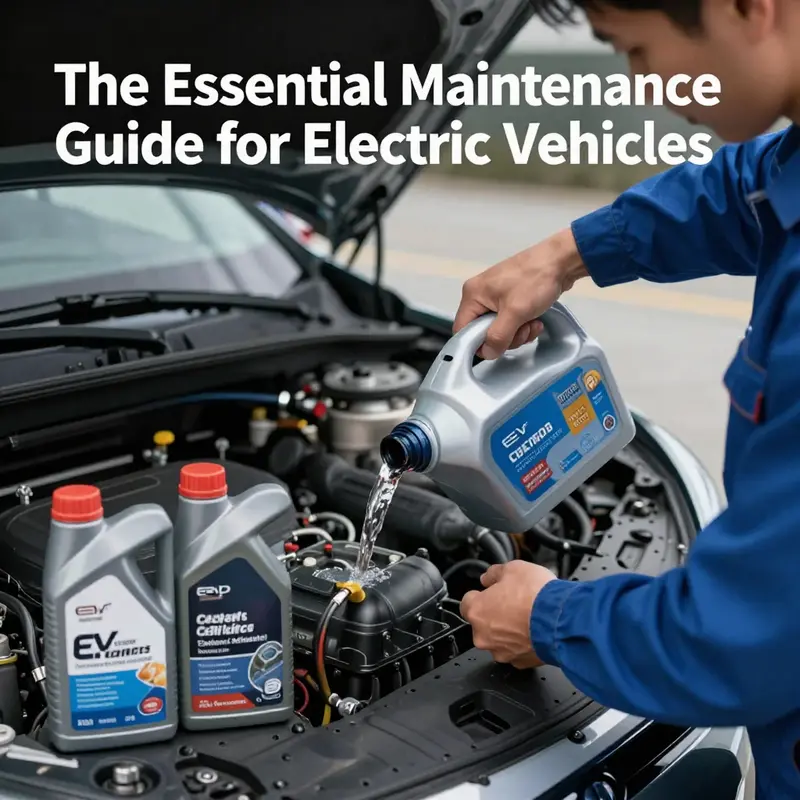 A technician checks the health of an electric vehicle battery to ensure optimal performance.