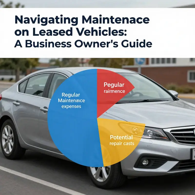 Graphic representation of maintenance responsibilities for leased vehicles.
