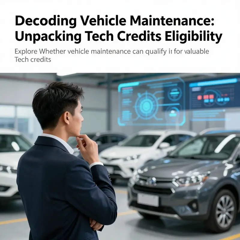 A business owner considering vehicle technology advancements.