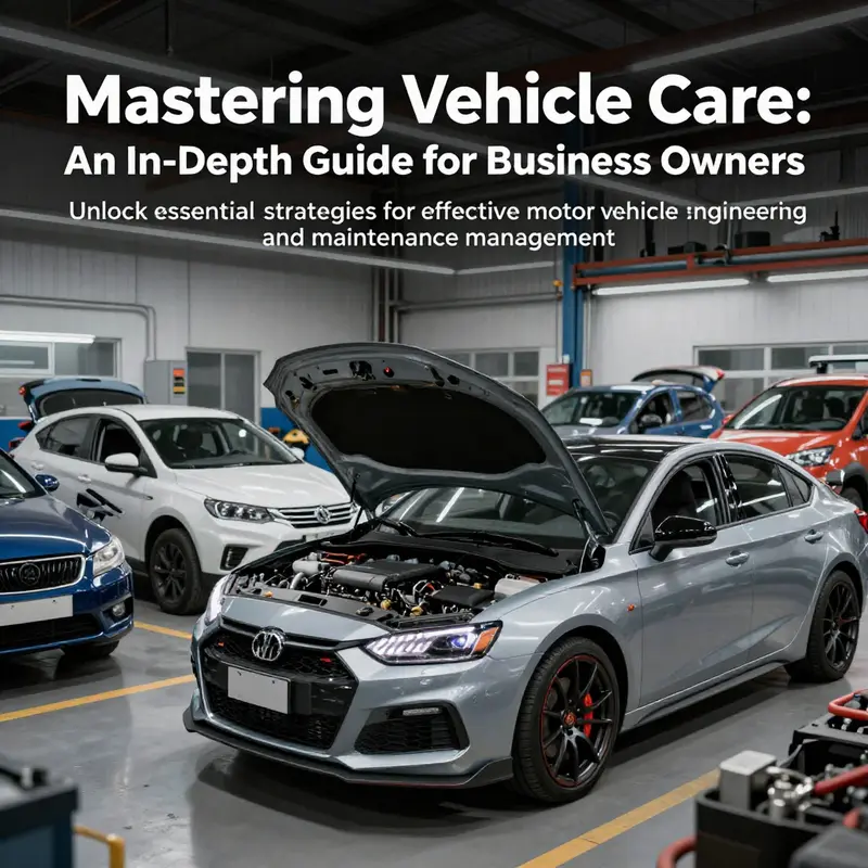 A professional garage scene depicting an assortment of vehicles, symbolizing expertise in automotive engineering.