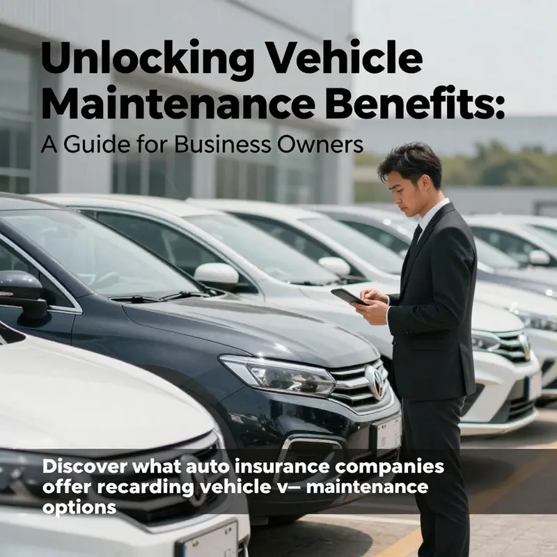 A person inspecting multiple vehicles in a fleet, highlighting the significance of vehicle maintenance.