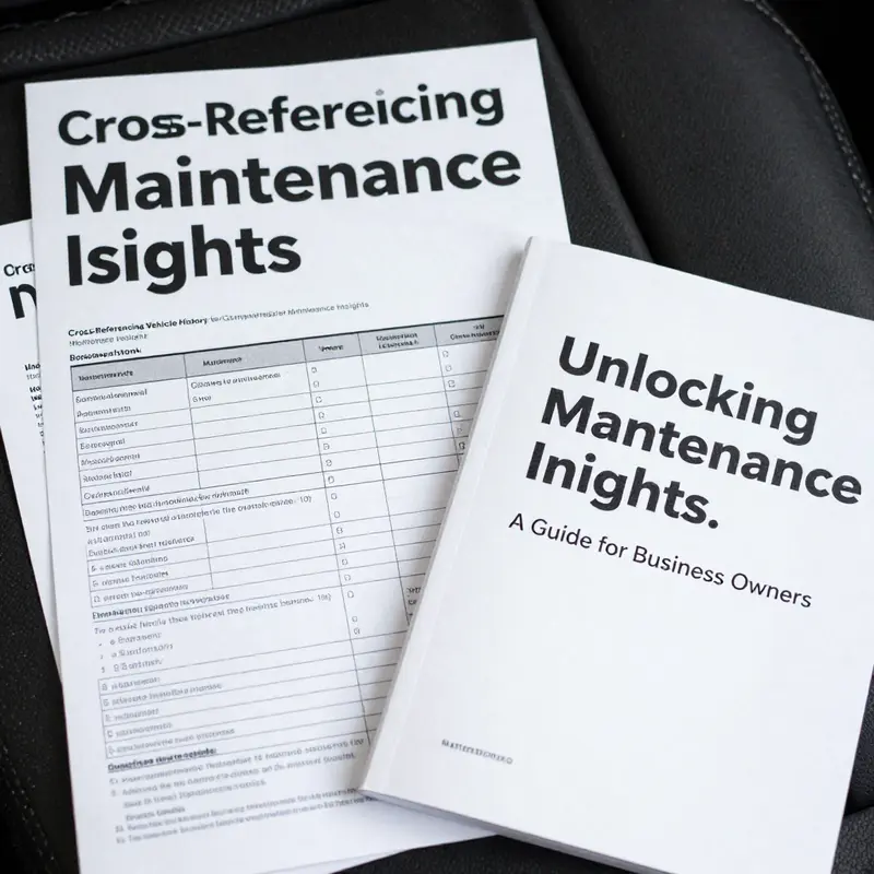 Utilizing mobile apps for quick access to vehicle maintenance records.