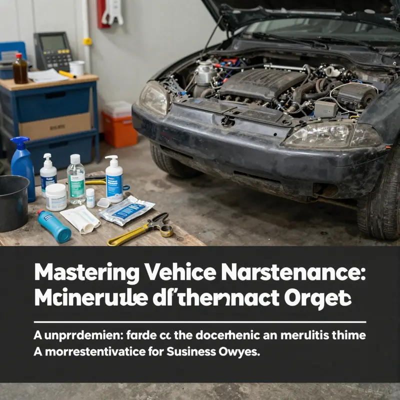 Understanding the various types of vehicle maintenance for effective management.